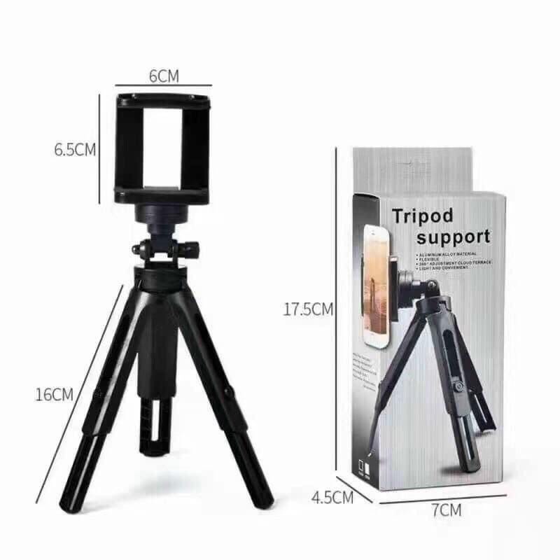 Chân mini tripod cho điện thoại ,máy ảnh,livesream,chụp sản phẩm