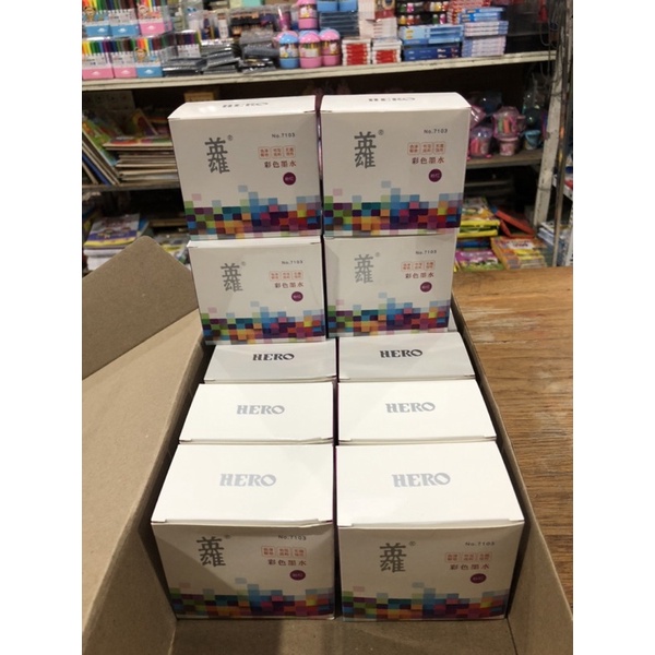 Mực viết bút máy Hero 40ml