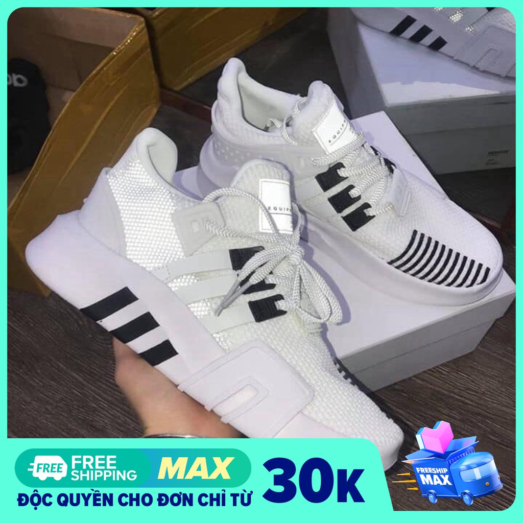 giày adidas EQT trắng phản quang