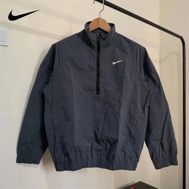 STUSSY Áo Khoác Bomber Khóa Kéo Thời Trang Unisex