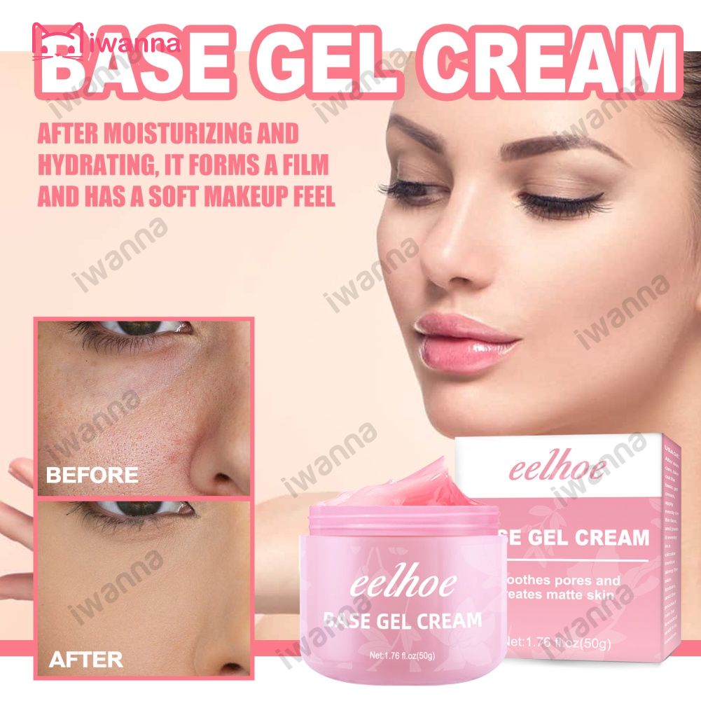 Kem lót dạng gel dưỡng ẩm làm sáng da và kiềm dầu 50g
