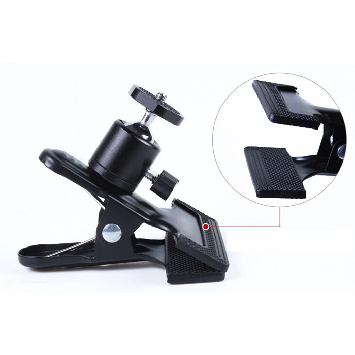 KẸP GẮN CHO CAMERA, ĐẦU BI 360 ĐỘ