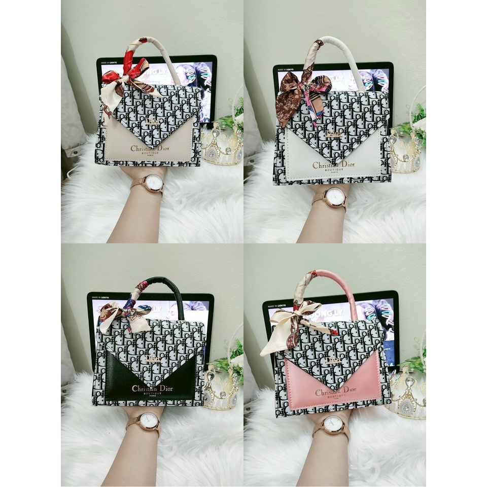 TÚI XÁCH NỮ KÈM NƠ SIÊU XINH, TÚI ĐẸP QUAI XÁCH, CÓ DÂY ĐEO CHÉO HỢP THỜI TRANG CÔNG SỞ, ĐI CHƠI, DẠO