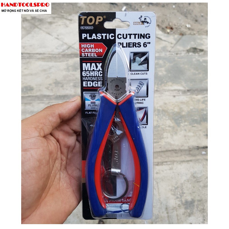 6″ Kìm cắt nhựa cao cấp TOP GOLD GP2206