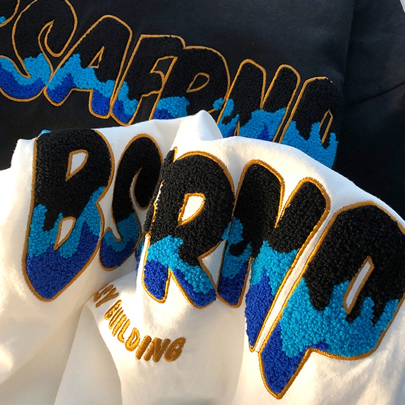 NRVP Áo Thun Nữ Ngắn Tay Dáng Rộng In Họa Tiết Phong Cách Hàn Quốc Mới