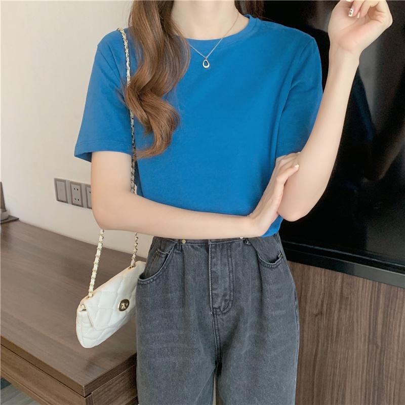 Áo thun NZN tay ngắn đơn giản thời trang dễ phối đồ cho nữ