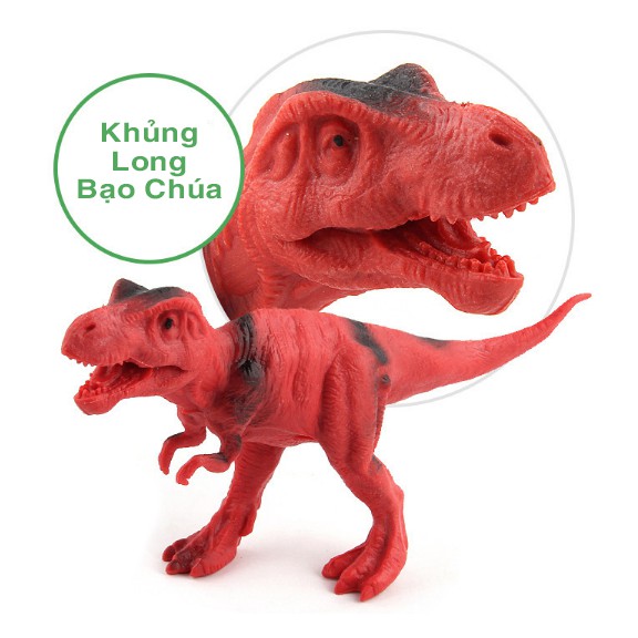 Đồ Chơi Mô Hình 12 Con Khủng Long, 10 Con Động Vật Hoang Dã Loại To Đẹp Cho Bé