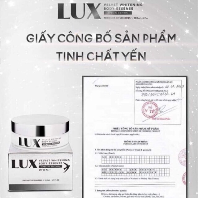BODY LUX TINH CHẤT YẾN | BigBuy360 - bigbuy360.vn