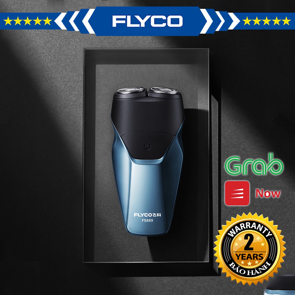 (HÀNG CHÍNH HÃNG) MÁY CẠO RÂU FLYCO 2 LƯỠI KÉP FS888VN