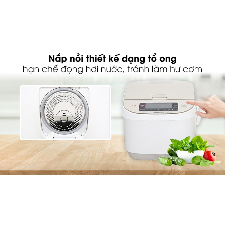 SR-AFM181WRA - Nồi cơm điện cao tần Panasonic 1.8 lít SR-AFM181WRA- Hàng chính hãng - Smart House