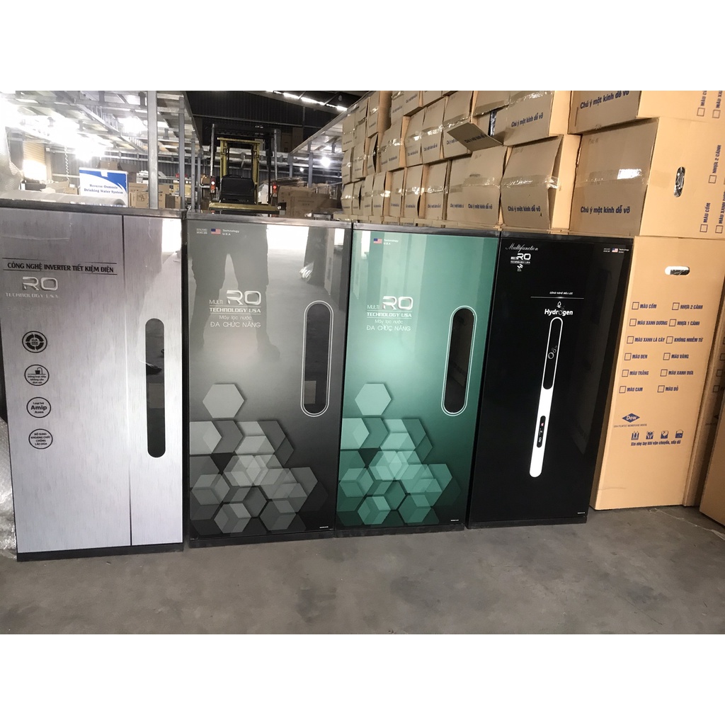 ( CHỈ GIAO TPHCM) Vỏ tủ kính cường lực 4D dành cho máy lọc nước gia đình