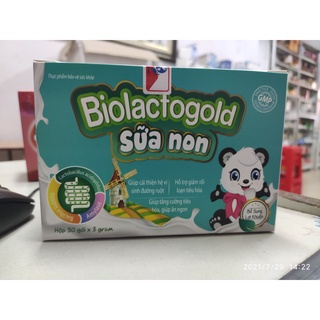 Biolactogold sữa non - cải thiện hệ vi sinh đường ruột- hỗ trợ giảm rối loạn tiêu hóa