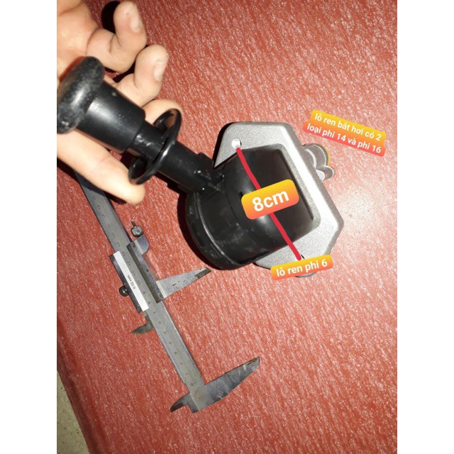 Củ phanh tay hơi lốc kê EQ140 lỗ 14 16