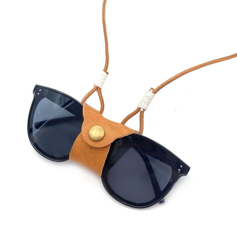 Dây Đeo Mắt Kính Bằng Da Chống Trượt Nhỏ Gọn Dành Cho Nam MXMUSTY