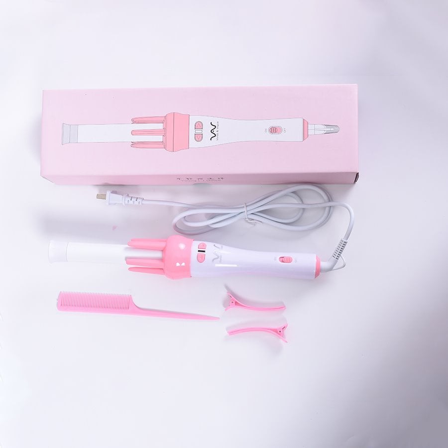 Máy uốn tóc xoăn xoay tự động 360 VIVID & VOGUE, máy làm tóc uốn xoăn tự động