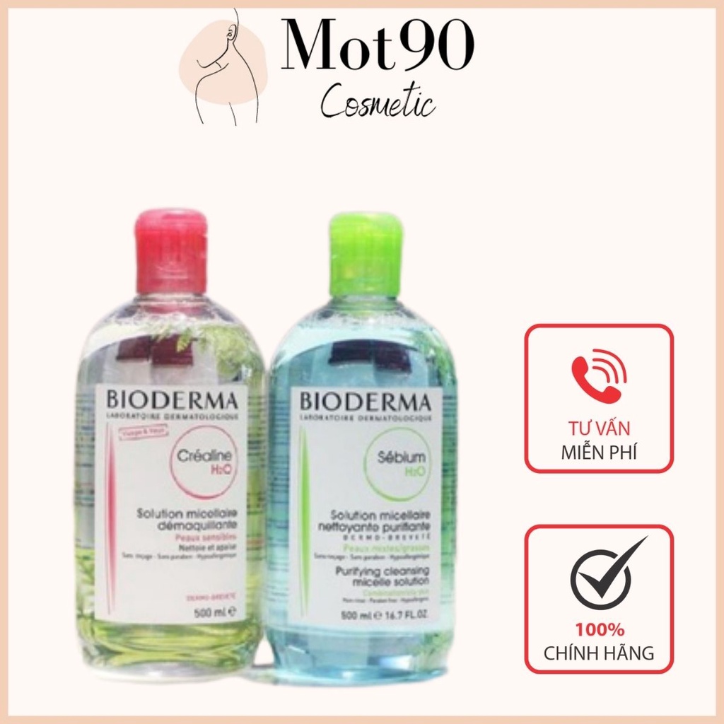 Nước Tẩy Trang Bioderma H2O Pháp (100ml ~ 500ml) | BigBuy360 - bigbuy360.vn