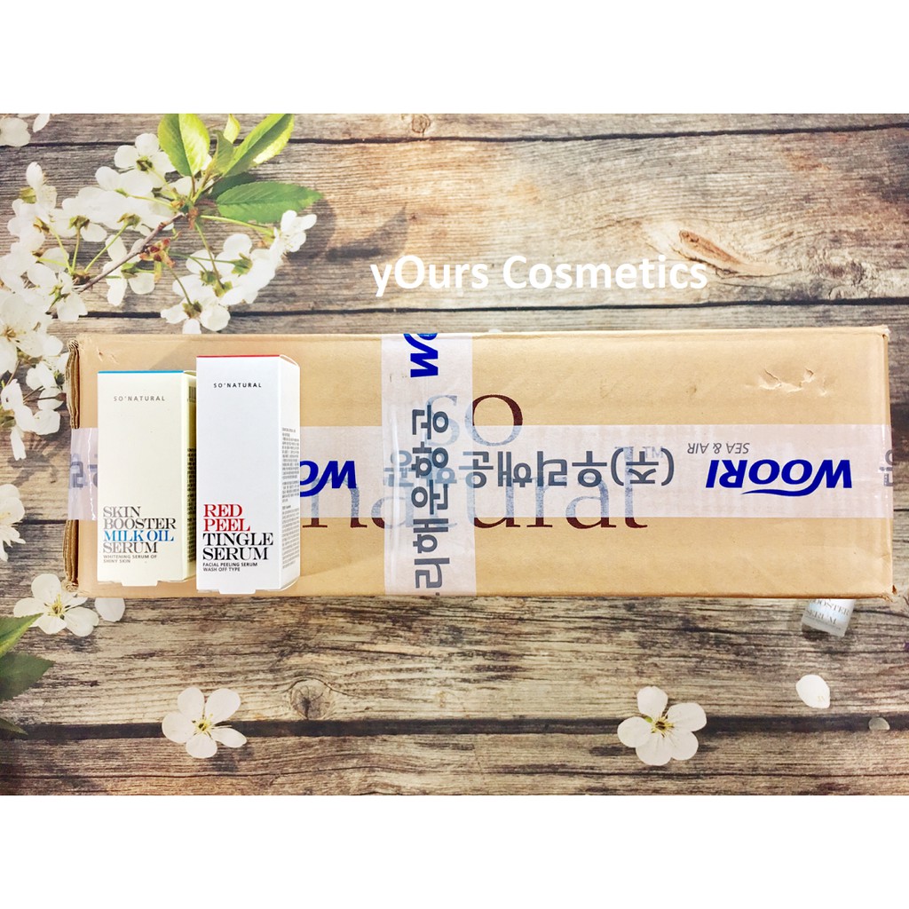 [Auth Hàn] Combo Serum Red Peel và Serum Sữa Kích Trắng Milk Oil - Trọn Bộ Tinh Chất