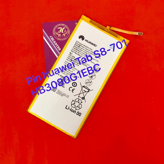 Pin huawei tab S8-701