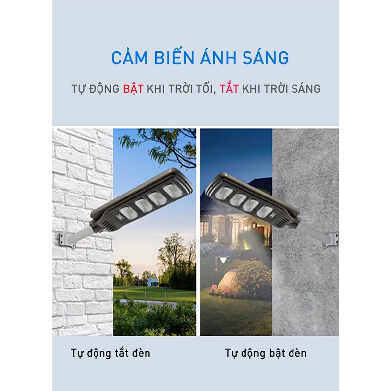 Đèn năng lượng mặt trời Kitawa liền thể 90W-120W-200W, Sản phẩm chính hãng, bảo hành 1 năm