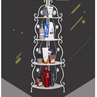 Kệ góc sắt nghệ thuật 4 tầng