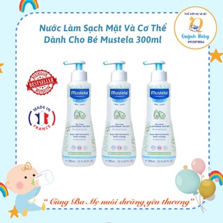 Sữa tắm gội 2in1 Mustela Pháp cho bé