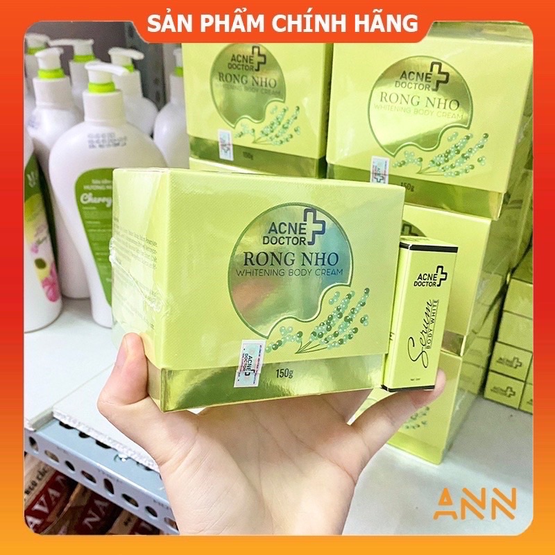 BODY RONG NHO TẶNG KÈM SERUM KÍCH TRẮNG CHÍNH HÃNG