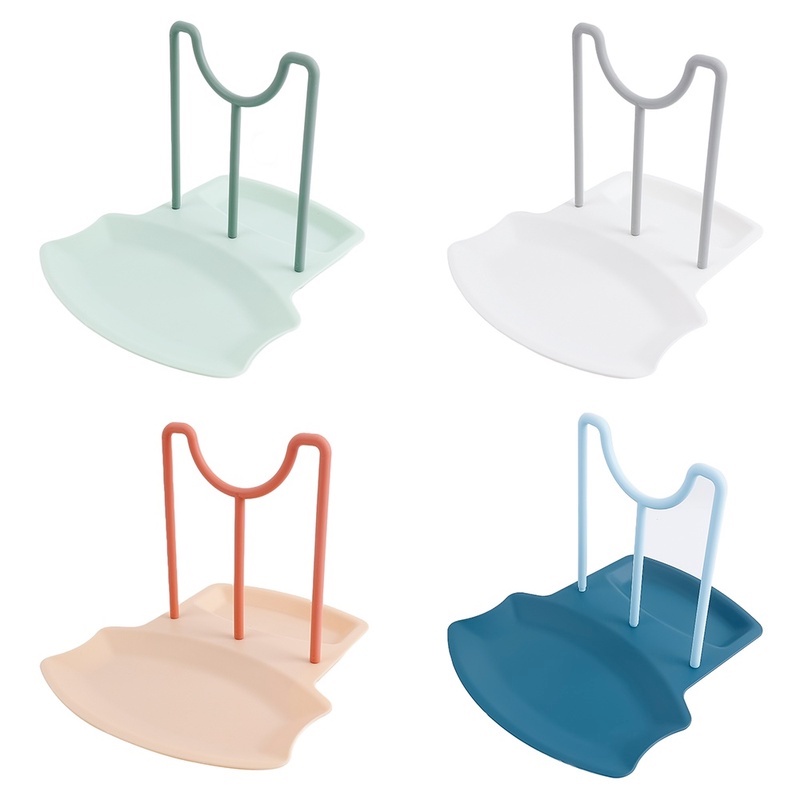 Giá Đỡ Nắp Nồi/Muỗng/Dĩa Đa Năng Bằng Nhựa