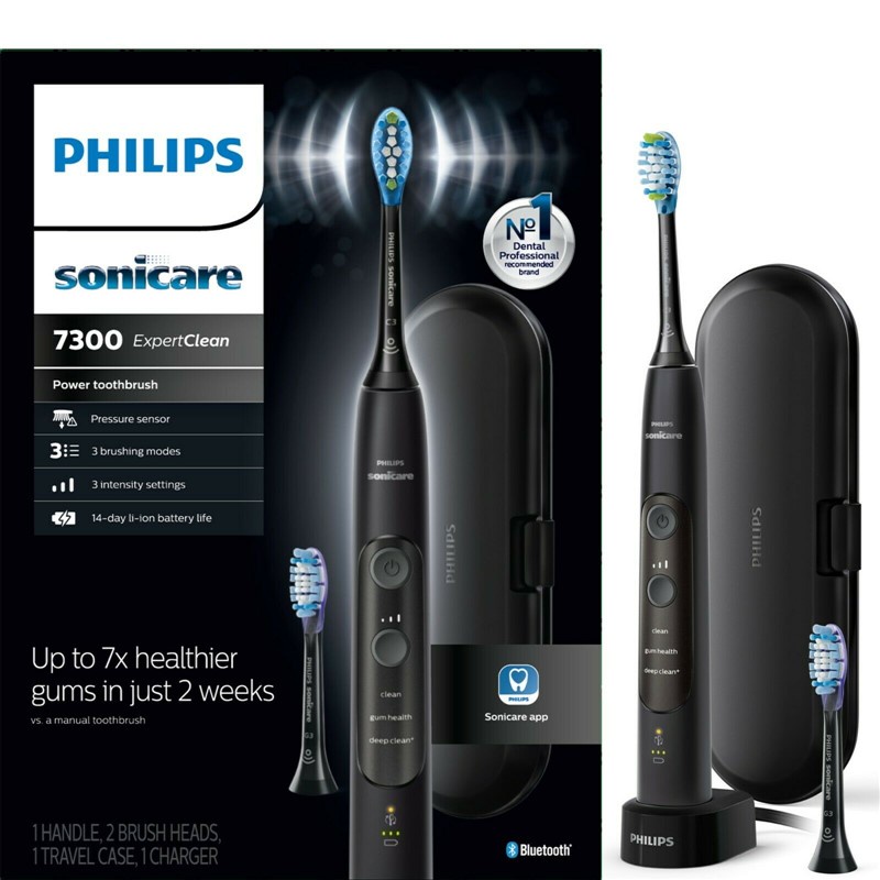 Philips Sonicare 7300 - Bàn chải răng chạy điện Philip Sonicare ExpertClean 7300