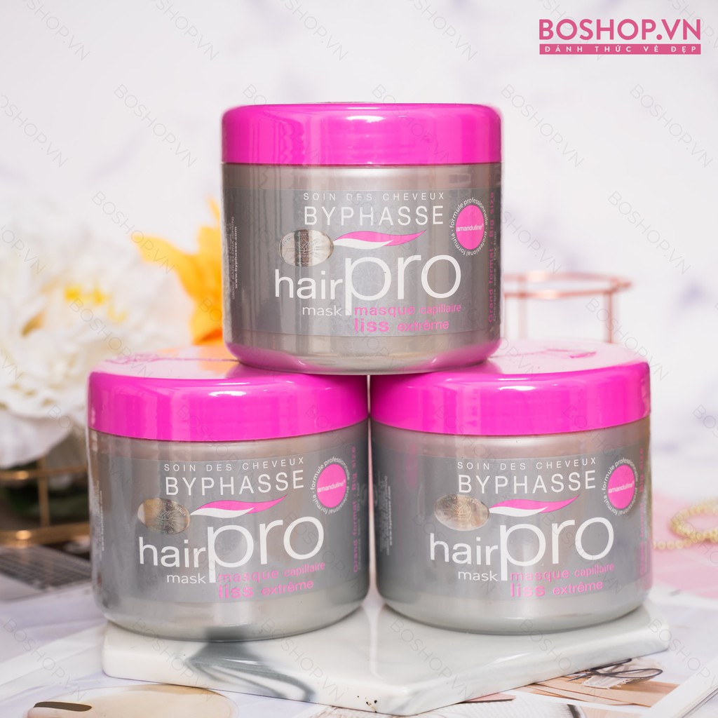 Ủ TÓC XƠ RỐI BYPHASSE HAIR PRO MASK 500ML CHÍNH HÃNG - 7836