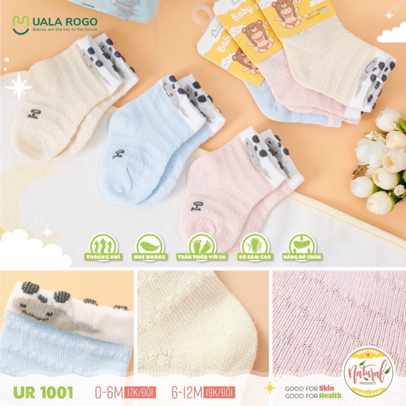 UALA ROGO Vớ / Tất thương hiệu Uala Rogo cho bé