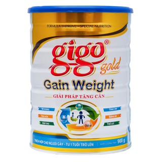 Sữa bột gigo gold gain weight 900g