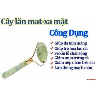 Con lăn đá cẩm thạch 2 đầu