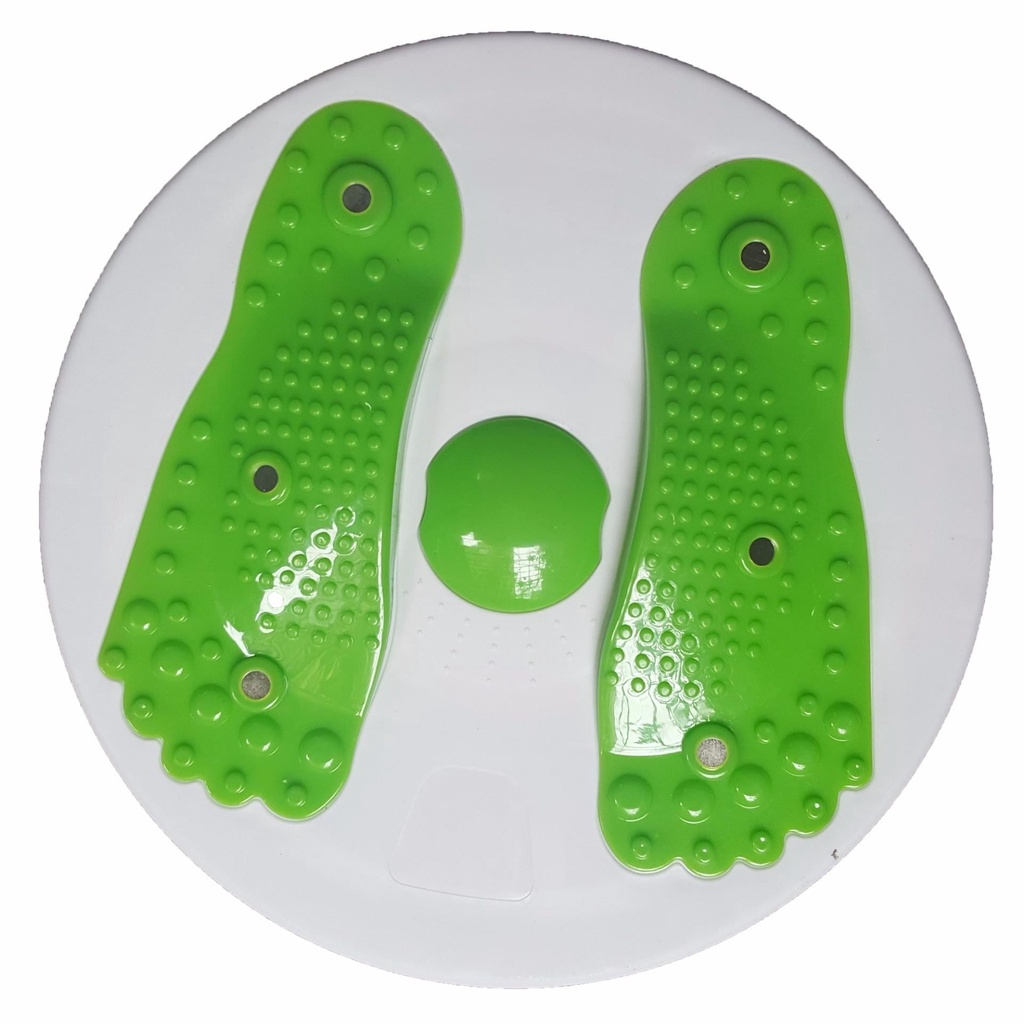 Bàn xoay eo 360 độ tập thể dục giảm cân tại nhà tiện lợi, bàn xoay tập bụng, đĩa xoay có massage chân BXE11