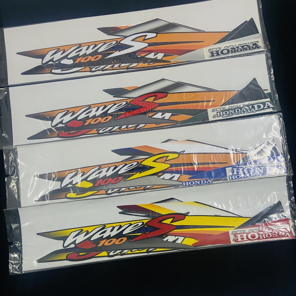 TEM DÁN XE WAVE S 100 TRANG TRÍ XE CAO CẤP