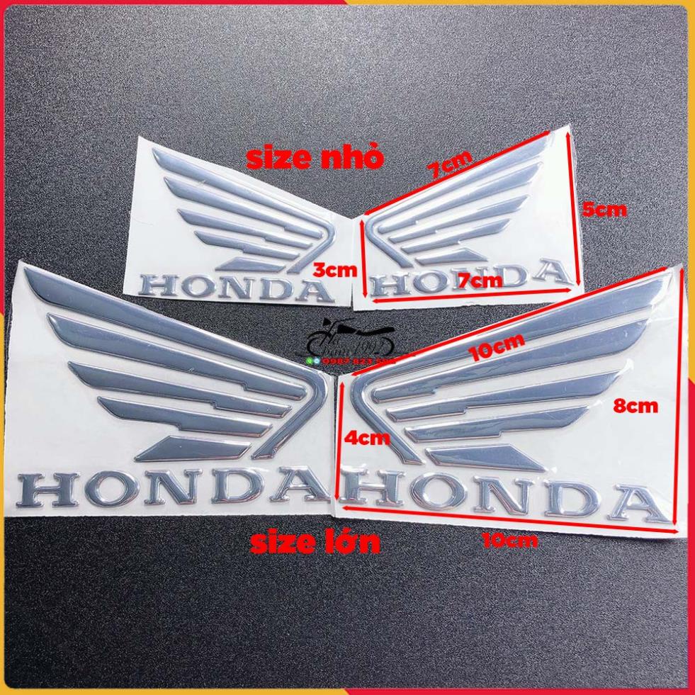Tem Cánh Chim HonDa Nổi Dẻo (giá 1 cặp)
