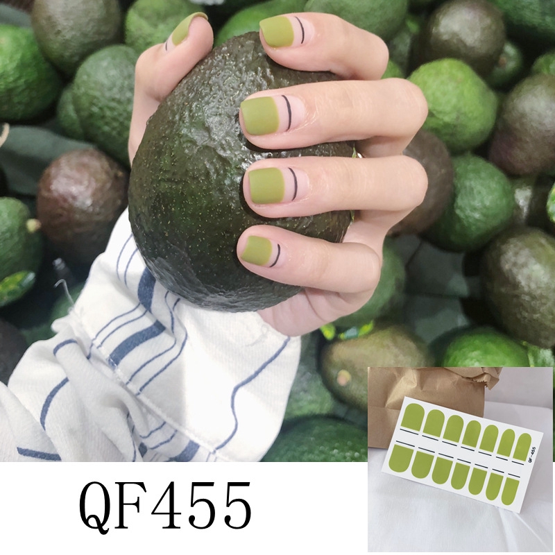 Miếng dán trang trí móng tay màu gradient chống nước