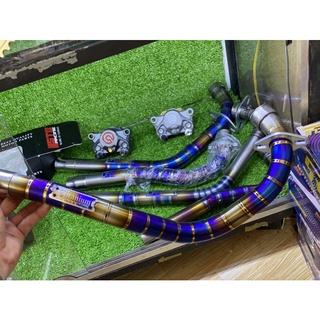 Cổ pô titan cho pô zin exciter các đời