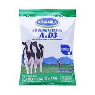 sữa tươi vinamilk có đường