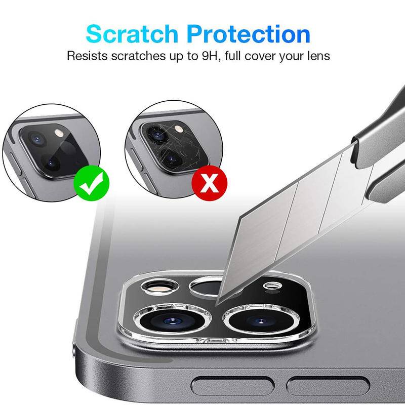 Set 1/2 Kính Cường Lực Bảo Vệ Camera Cho iPad Air 4 5 2020 2022 iPad Pro 11 12.9 2018 2020 2021 Mini 6 2021 8.3