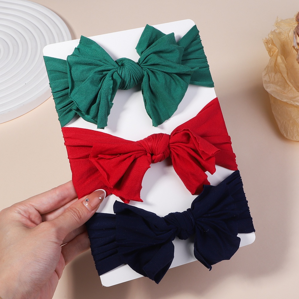 Set 3 băng đô nơ KIDSBOWS xinh xắn dành cho bé gái