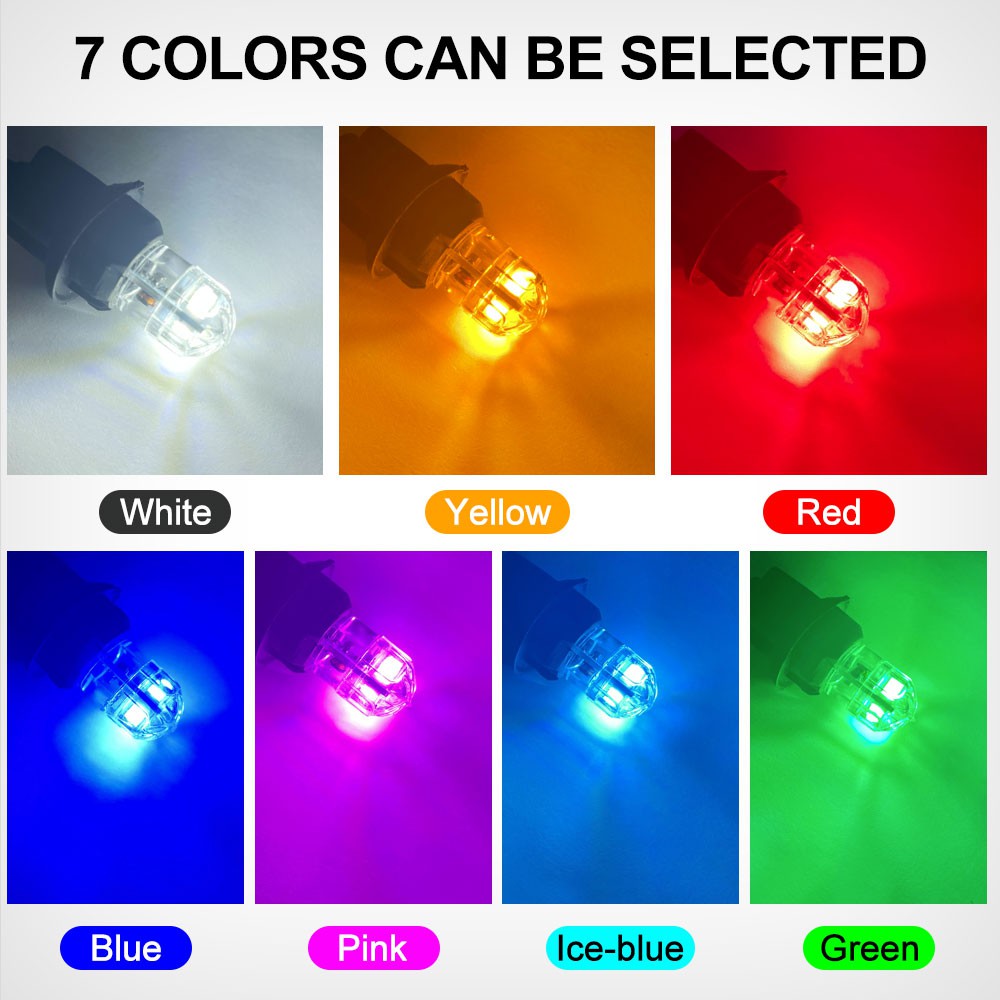 Đèn LED 8 Bóng W5W T10 194 168 3030 DC 12V 5W Cho Xe Hơi