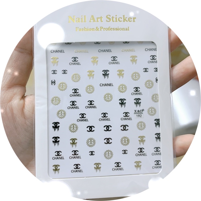 Sticker CC dán móng giá rẻ - LanChiNail