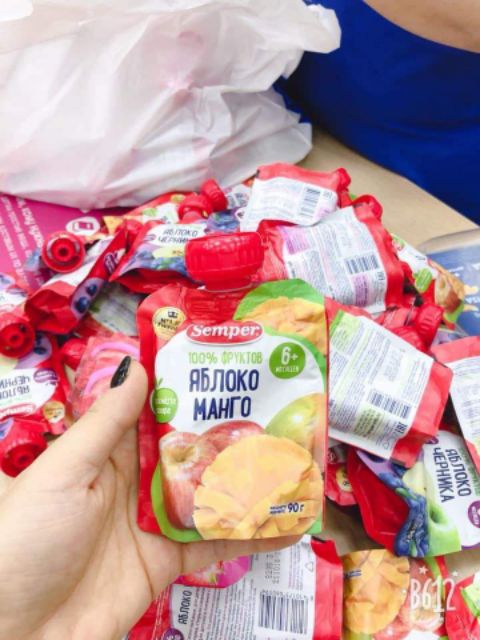 Hoa Quả Nghiền Semper cực thơm ngon 100% hoa quả tươi