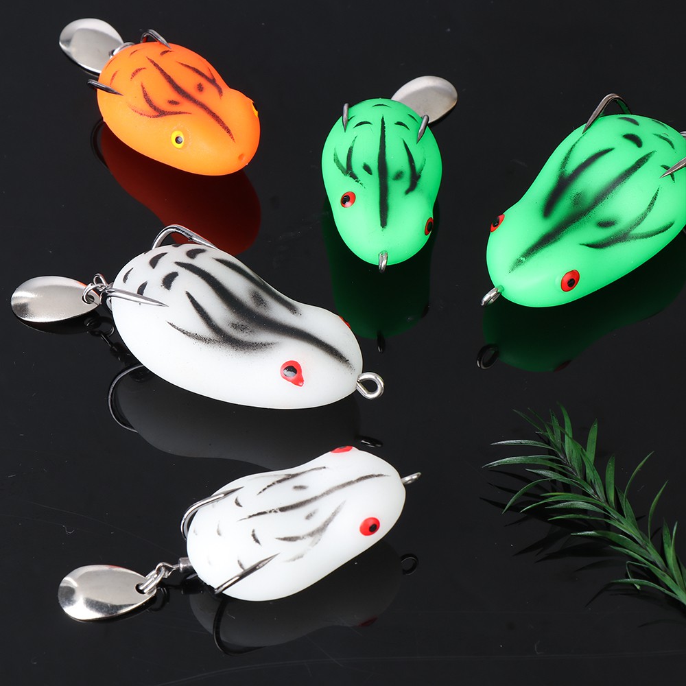 Mồi câu cá giả nhiều màu sắc thu hút con mồi chuyên dụng chất lượng cao