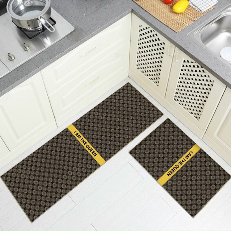 Thảm chùi chân nhà bếp - bộ 2 tấm ( 40 x 60 + 60 x 120cm)