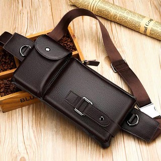 Túi đeo chéo Hand Bag Da Thật [ Có video ]