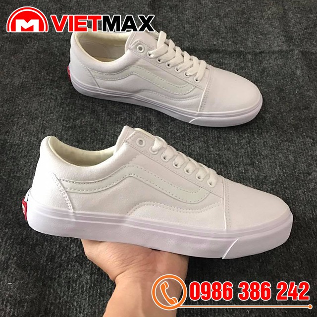 Giày Thể Thao Vns Old Trắng Nam Nữ | BigBuy360 - bigbuy360.vn