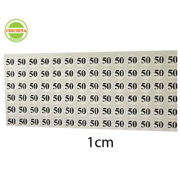 [Giá Tại Xưởng] 150 Số quần áo giầy dép từ 51-100 size 1cm