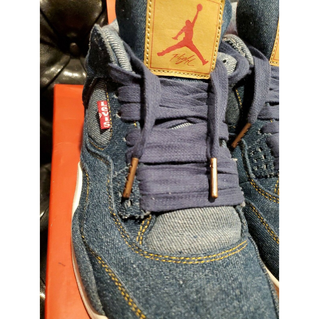 Lịch sử giá 100% chính hãng Nike air jordan 4 x levis Giày bóng rổ màu xanh  denim cập nhật 4/2023 - BeeCost