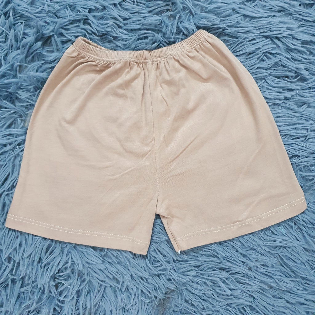 [Goose auth] quần đùi thun lạnh petit cho bé trai bé gái, mềm mịn thoáng mát phom to mặc được bỉm